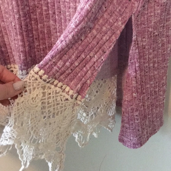 Davina Beautiful Top Lace Crochet Tunic - Picture 5 of 6